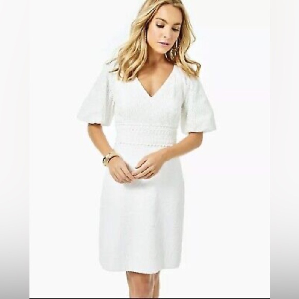 Lilly Pulitzer White Midi Dress